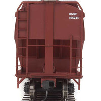 60' NSC 5150 3-Bay Covered Hopper - Ready to Run -- Burlington Northern Santa Fe #495244