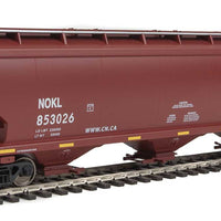 60' NSC 5150 3-Bay Covered Hopper - Ready to Run -- Canadian National #853026