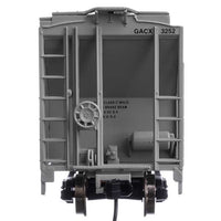 37' 2980 Cubic-Foot 2-Bay Covered Hopper - Ready to Run -- GATX Corporation GACX #3252