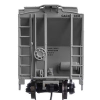 37' 2980 Cubic-Foot 2-Bay Covered Hopper - Ready to Run -- GATX Corporation GACX #3336