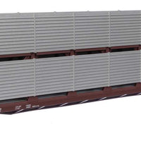 89' Flatcar w/Bi-Level Shielded Auto Rack - Ready to Run -- Southern Pacific(TM) Rack / Flatcar #515422