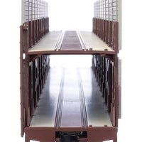89' Flatcar w/Bi-Level Shielded Auto Rack - Ready to Run -- Southern Pacific(TM) Rack / Flatcar #515422