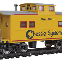NE-Style Center Cupola Caboose - Ready to Run -- Chessie/Western Maryland #1898