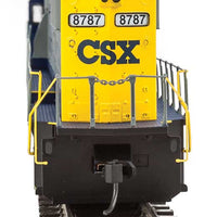 EMD SD60 Spartan Cab - Standard DC -- CSX Transportation #8787 (gray, blue, yellow, white)