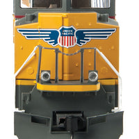 EMD SD70ACe - Standard DC -- Union Pacific(R) #8387 (Armour Yellow, gray, yellow sill, US Flag, High Head