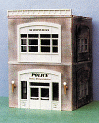 Building Front -- Police Station
