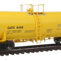40' Trinity 14,000 Gallon Molten Sulfur Tank Car - Ready to Run -- General American GATX #8448 (yellow, Sulfur Service)
