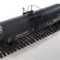 40' Trinity 14,000 Gallon Molten Sulfur Tank Car - Ready to Run -- First Union Rail NDYX #113514 (black, yellow, Sulfor Service)
