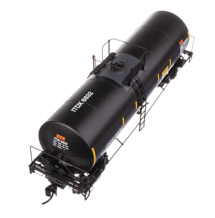 40' Trinity 14,000-Gallon Molten Sulfur Tank Car - Ready to Run -- Sulcom ITDX #6832-5