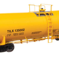 40' Trinity 14,000-Gallon Molten Sulfur Tank Car - Ready to Run -- Trinity Leasing (YLW) #135002