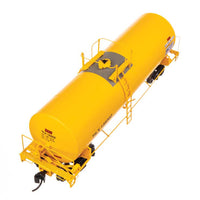 40' Trinity 14,000-Gallon Molten Sulfur Tank Car - Ready to Run -- Trinity Leasing (YLW) #135002