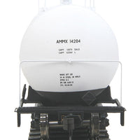 40' UTLX 16,000-Gallon Funnel-Flow Tank Car - Ready to Run -- Cyprus AMMX #14204 (white, blue)
