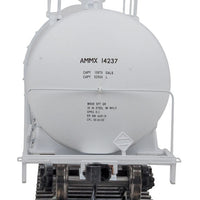 40' UTLX 16,000-Gallon Funnel-Flow Tank Car - Ready to Run -- KT Clays AMMX #14237 (white, red)