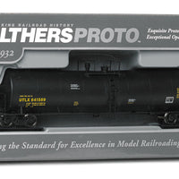 54' 23,000-Gallon Funnel-Flow Tank Car - Ready to Run -- Union Tank Car UTLX #641569 (black, yellow)