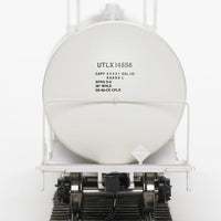 54' 23,000-Gallon Funnel-Flow Tank Car - Ready to Run -- Union Tank Car UTLX #14856 (white, black)