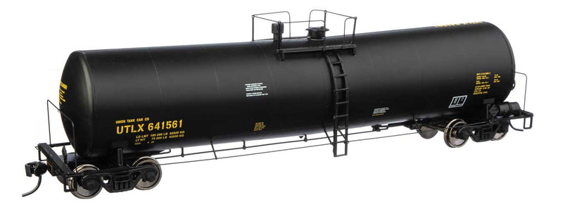 54' 23,000 Gallon Funnel-Flow Tank Car - Ready to Run -- Union Tank Car Line UTLX #641561-1