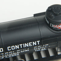 32'6" Type 21 ACF 8,000-Gallon Tank Car - Ready to Run -- Mid Continent Petroleum COSX #2955 (black, red, Diamond Logo) With AB Brakes