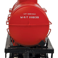 Type 21 ACF 10,000-Gallon Tank Car - Ready To Run -- Missouri-Kansas-Texas(TM) #X-116139 (red)