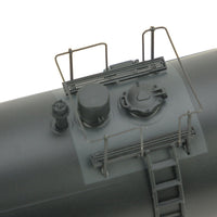55' Trinity 30,145-Gallon Tank Car - Ready to Run -- General American Tankcar #203516 (black, yellow Conspicuity Marks)