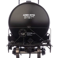 55' Trinity 30,145-Gallon Tank Car - Ready to Run -- Archer-Daniels-Midland ADMX #30733 (black, white, leaf logo, yellow marks)