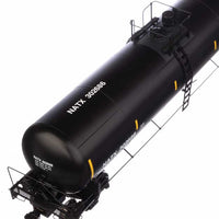 55' Trinity 30,145-Gallon Tank Car - Ready to Run -- North American Tank Line NATX #302686 (black, white, yellow marks)