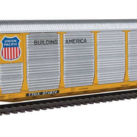 89' Thrall Bi-Level Auto Carrier - Ready To Run -- Union Pacific(R) Rack #21143, TTGX Flatcar #971874