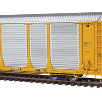 89' Thrall Bi-Level Auto Carrier - Ready To Run -- Union Pacific(R) Rack #21143, TTGX Flatcar #971874