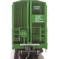 56' Thrall All-Door Boxcar - Ready to Run -- Boise Cascade - Minnesota, Dakota & Western #3009 (white, green, black)