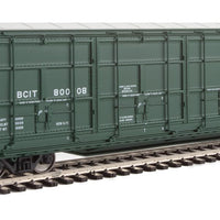 56' Thrall All-Door Boxcar - Ready to Run -- British Columbia BCIT #800108 (green, white, yellow; Dogwood Logo)