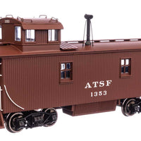30' ATSF 1300-Series Wood Caboose - Ready to Run -- Santa Fe ATSF #1309 1943-Retirment Scheme (Mineral Red, white)