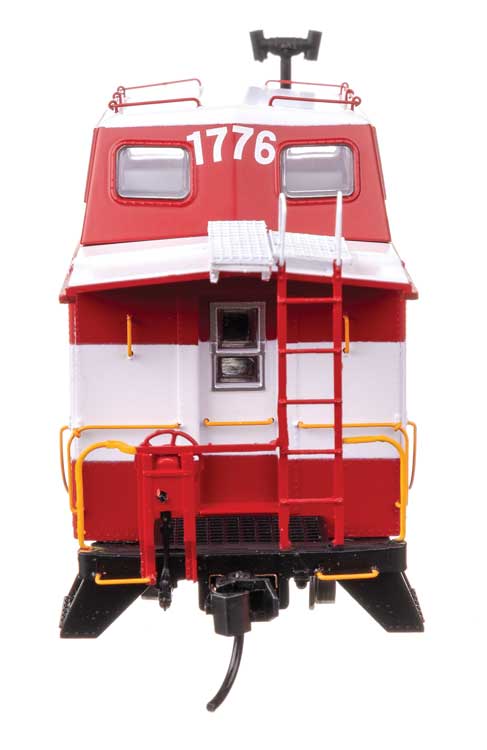 Wabash Streamlined Caboose - Ready to Run -- Norfolk & Western #1776 (bicentennial)-3