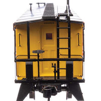 Milwaukee Road Ribside Caboose -- Milwaukee Road #991918 (orange, black, yellow; Oil Stove)
