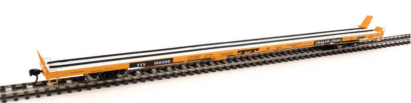 89' Bethlehem Flush-Deck Flatcar - Ready to Run -- TTX #158388-1