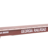50' Sieco Pulpwood Flatcar - Ready to Run -- Georgia Railroad #56008