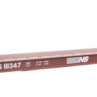 50' Sieco Pulpwood Flatcar - Ready to Run -- Norfolk Southern #111347