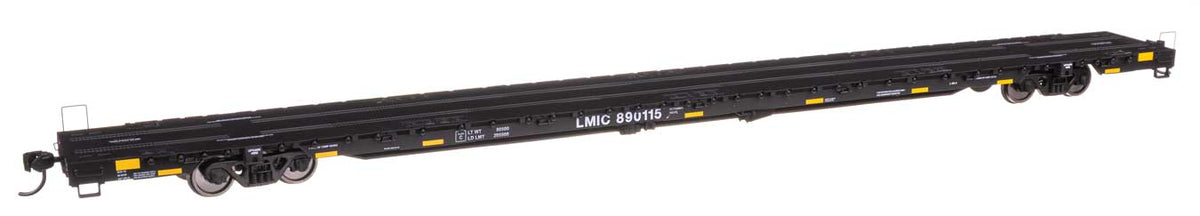 89' Greenbrier TTX 110-Ton Flatcar - Ready to Run -- Lake Michigan & Indiana LMIC #890115-2