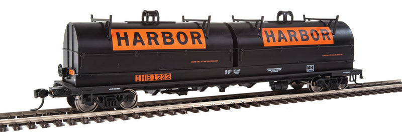 50' Evans Cushion Coil Car - Ready to Run -- Indiana Harbor Belt #1222 (Round Hood)-1