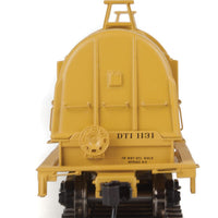 50' Evans Cushion Coil Car - Ready to Run -- Detroit, Toledo & Ironton #1131 (Glass-Fiber Hoods, yellow, black)