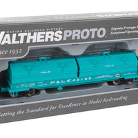 50' Evans Cushion Coil Car - Ready to Run -- New York Central P&LE #42185 (Angled Hoods, Jade Green)