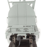 50' Evans Cushion Coil Car - Ready to Run -- Norfolk Southern #168342 (Round Hoods; gray, black; Protect II Markings)