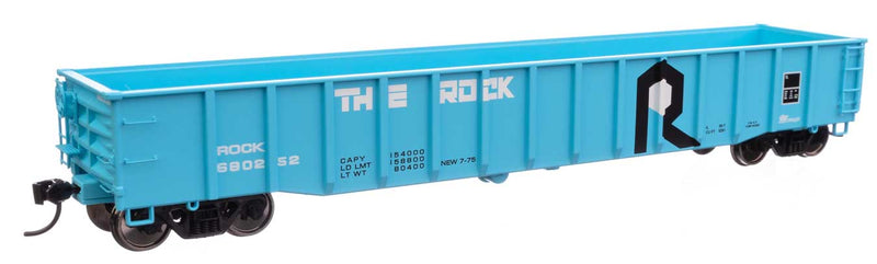 53' Thrall Gondola - Ready to Run -- Rock Island #680252-1