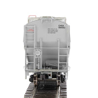 67' Trinity 6351 4-Bay Covered Hopper - Ready to Run -- Cenex Harvest States Cooperative CHSX #580082 (gray, blue CHS Logo)