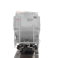 67' Trinity 6351 4-Bay Covered Hopper - Ready to Run -- Cenex Harvest States Cooperative CHSX #580082 (gray, blue CHS Logo)