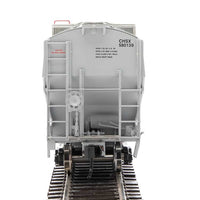 67' Trinity 6351 4-Bay Covered Hopper - Ready to Run -- Cenex Harvest States Cooperative CHSX #580139 (gray, blue CHS Logo)