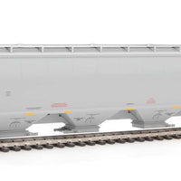 67' Trinity 6351 4-Bay Covered Hopper - Ready to Run -- Cenex Harvest States Cooperative CHSX #580149 (gray, blue CHS Logo)