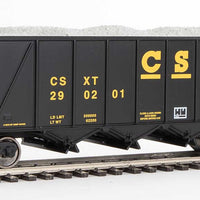 40' Ortner 100-Ton Open Aggregate Hopper - Ready to Run -- CSX #290201