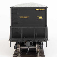 40' Ortner 100-Ton Open Aggregate Hopper - Ready to Run -- CSX #290201