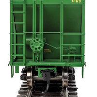 55' Evans 4780 Cubic Foot 3-Bay Covered Hopper - Ready To Run -- Missouri-Kansas-Texas(TM) #4169 (green, yellow; Large MKT)