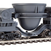 Slag Car pkg(2) -- Gray with Decal Numbers
