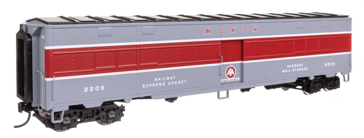 CBQ-Style Express Boxcar Troop Kitchen Conversion - Ready to Run -- Monon #2209-1